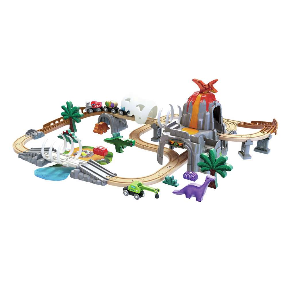 Hape - DINO RAILWAY ADVENTURE SET