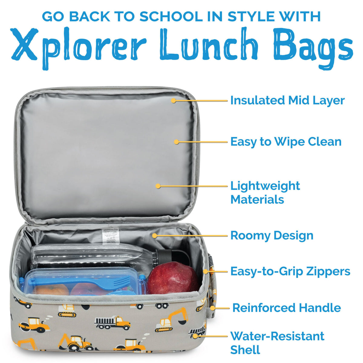 Jan and Jul  | Kids Lunch Bag