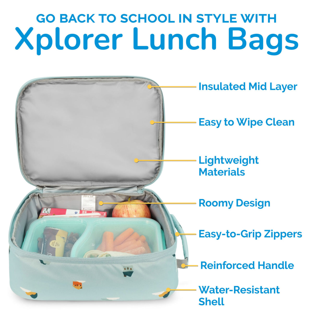 Jan and Jul  | Kids Lunch Bag