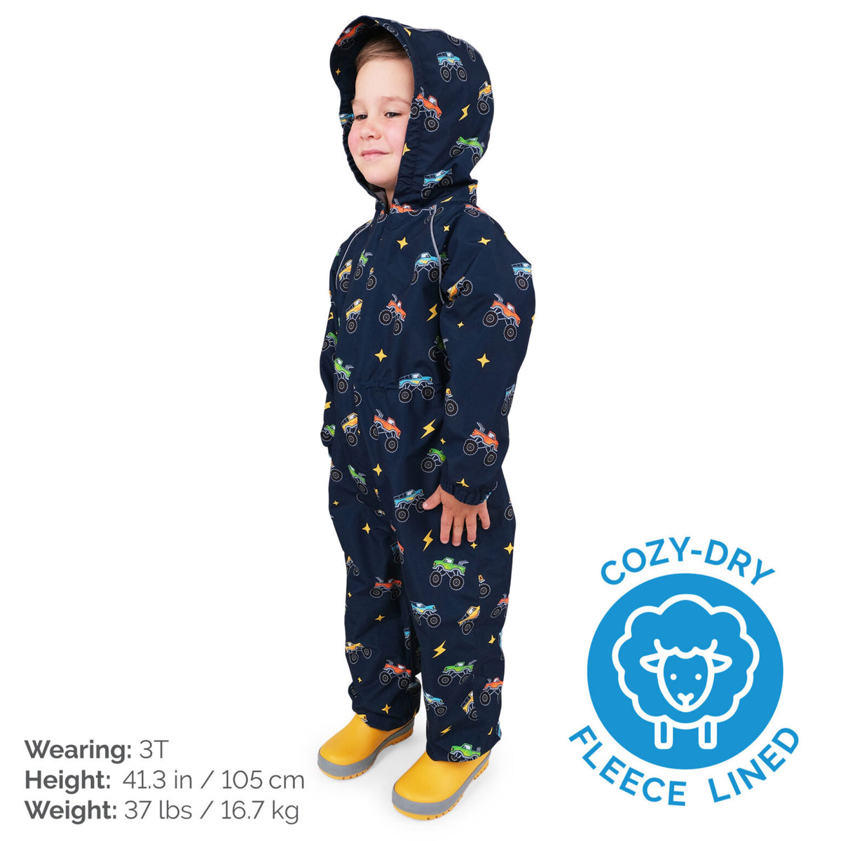 Jan and Jul | Fleeced Waterproof Play Suit