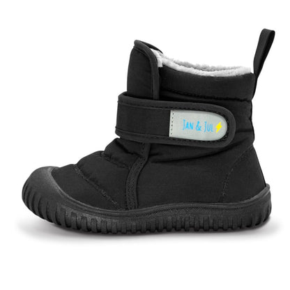 Jan & Jul Toasty-Dry Booties in Black - side view