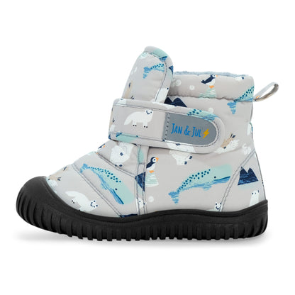 Jan & Jul Toasty-Dry Booties in Polar Pals - side view