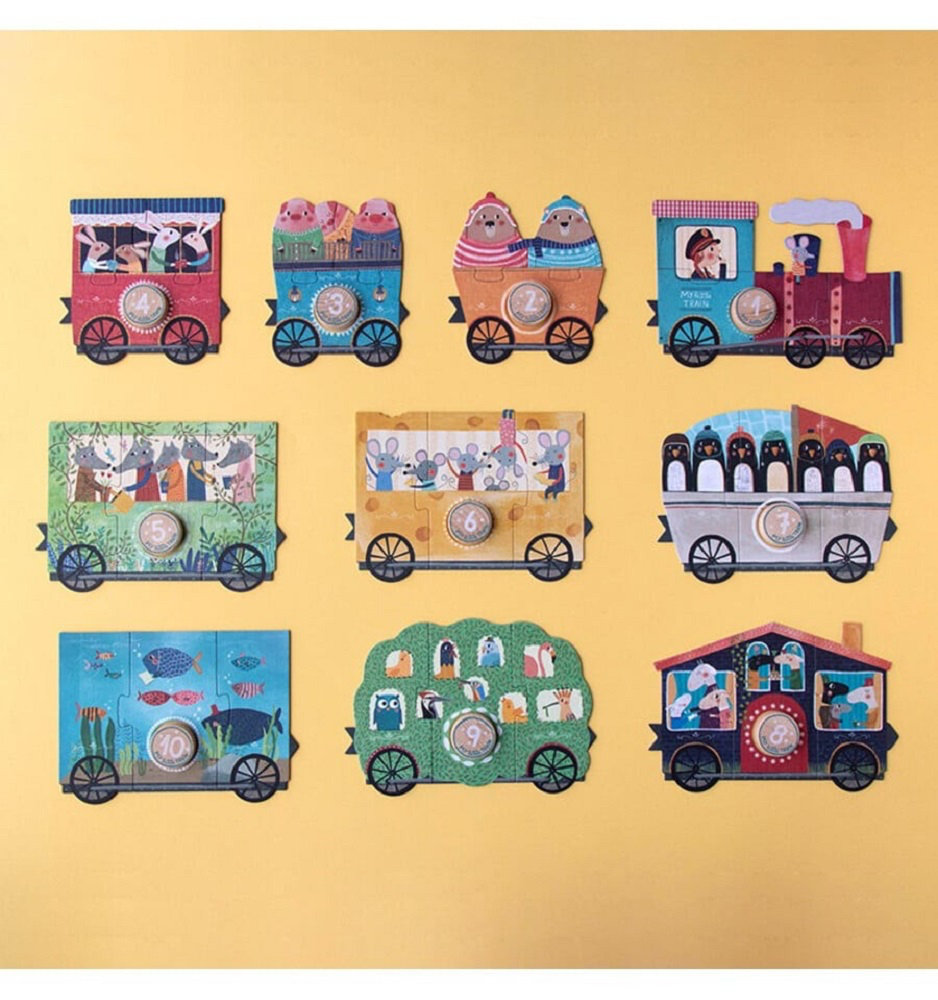 LONDJI  - My Little Train - Puzzle