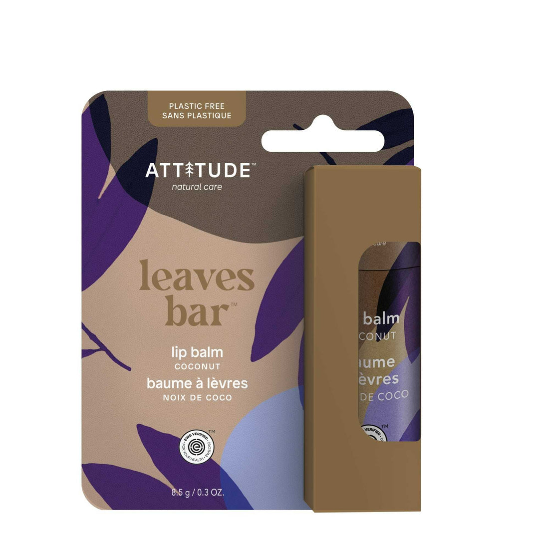 ATTITUDE Lip balm : leaves bar™