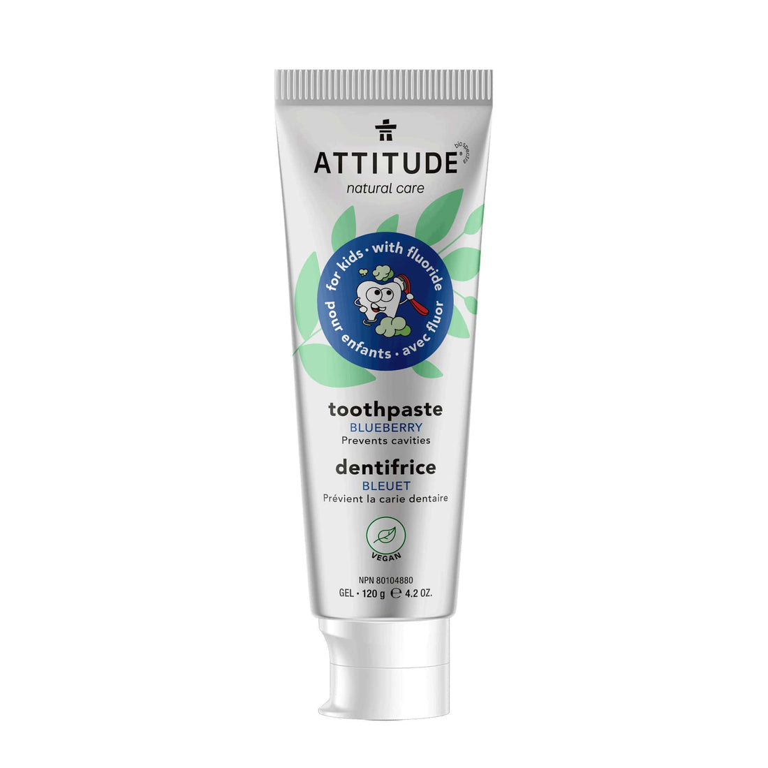 ATTITUDE Kids Toothpaste with fluoride
