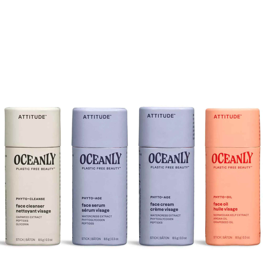 ATTITUDE Anti-aging Skin Mini Ritual Set : Oceanly