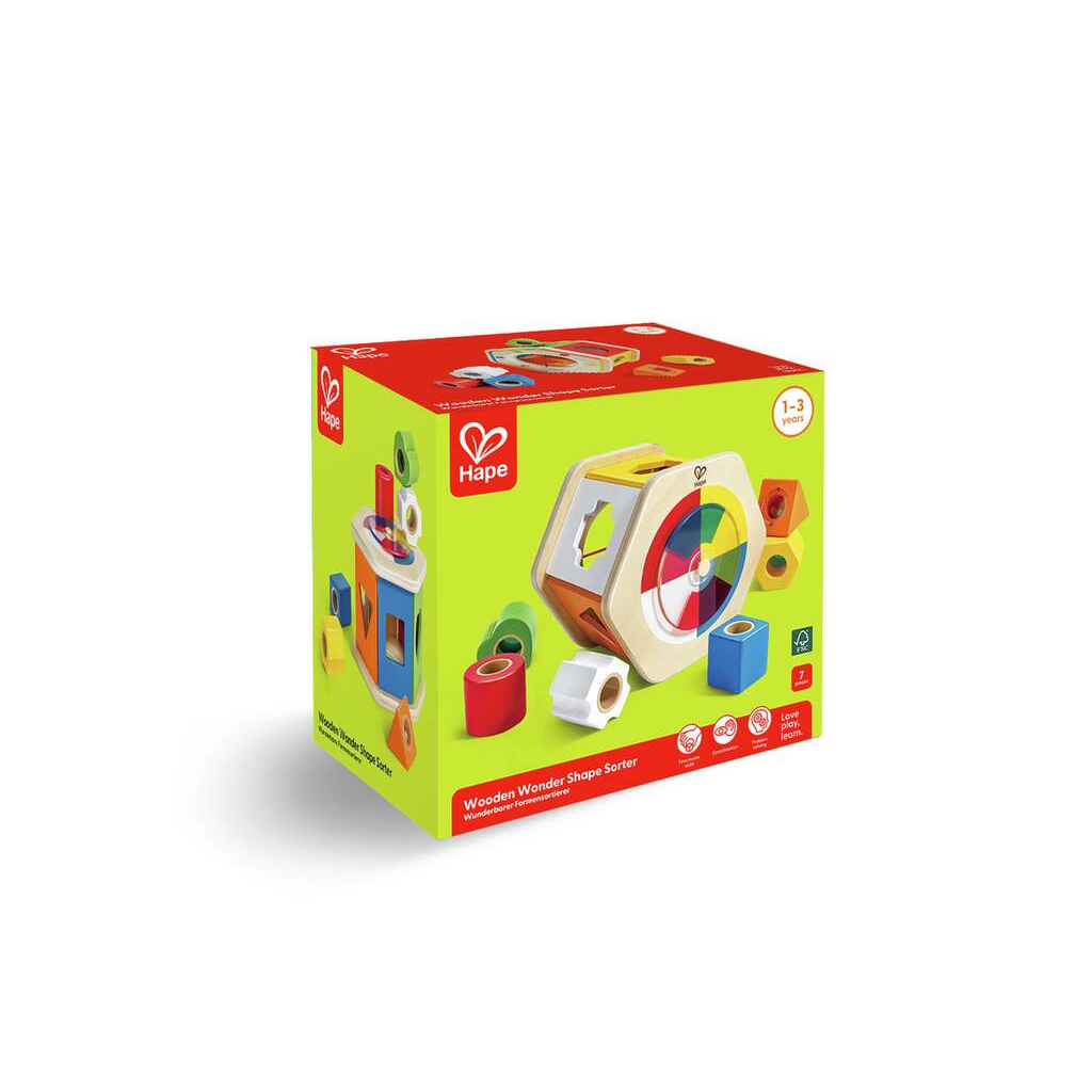 Hape Wooden Wonder Shape Sorter