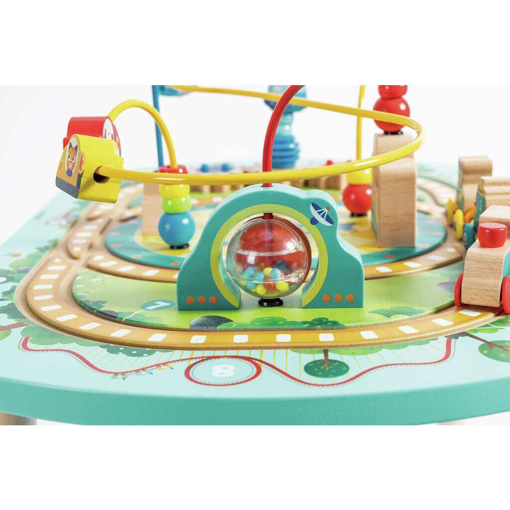 Hape® Twisting Railway Maze Table