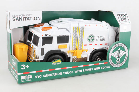 Daron - NYC Sanitation Garbage Truck W/Light & Sound