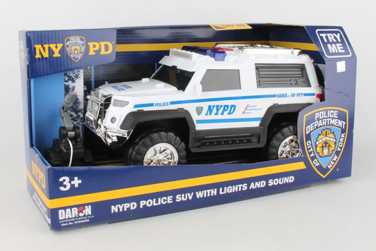 DARON NYPD POLICE SUV W/LIGHTS & SOUND