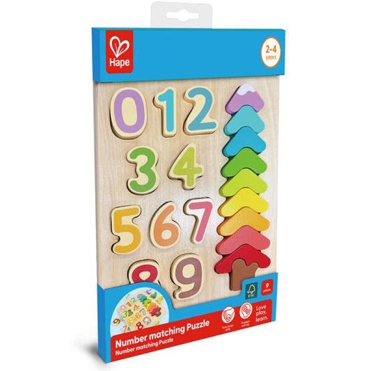 Hape® Colour &Numbrrs Puzzle