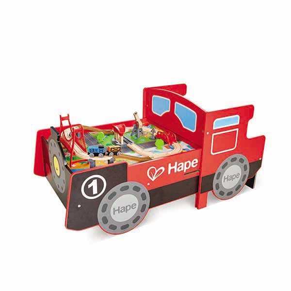 Hape - Tidy-Up Train & Railway Set
