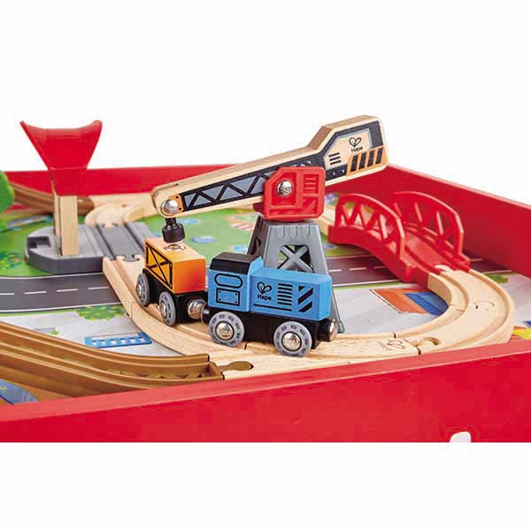 Hape - Tidy-Up Train & Railway Set