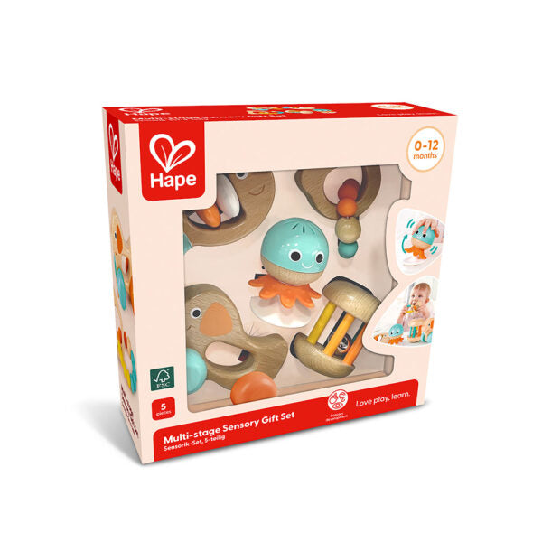 Hape® Multi – Stage Sensory Gift Set
