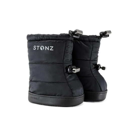 STONZ Toddler Puffer Booties - Black