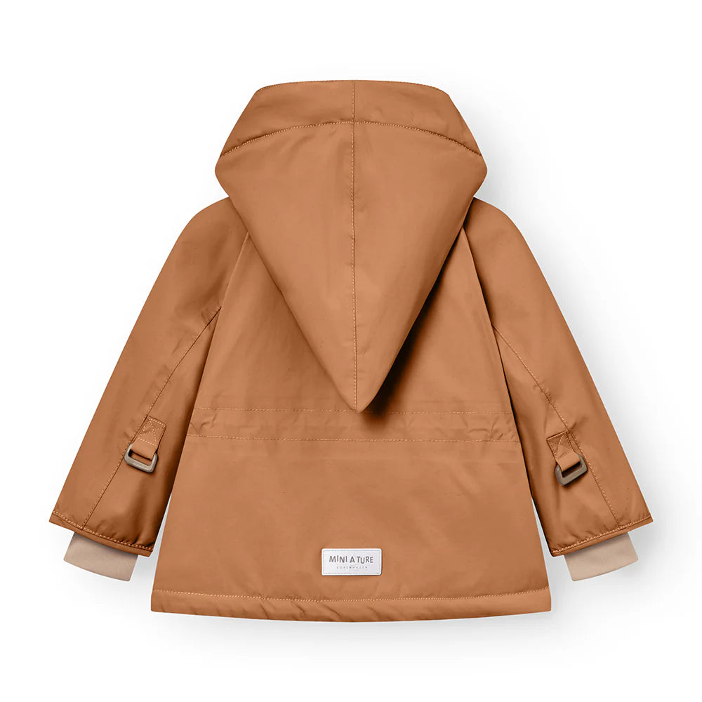 Mini A Ture MATWANG FLEECE LINED WINTER JACKET. GRS - Pecan Brown