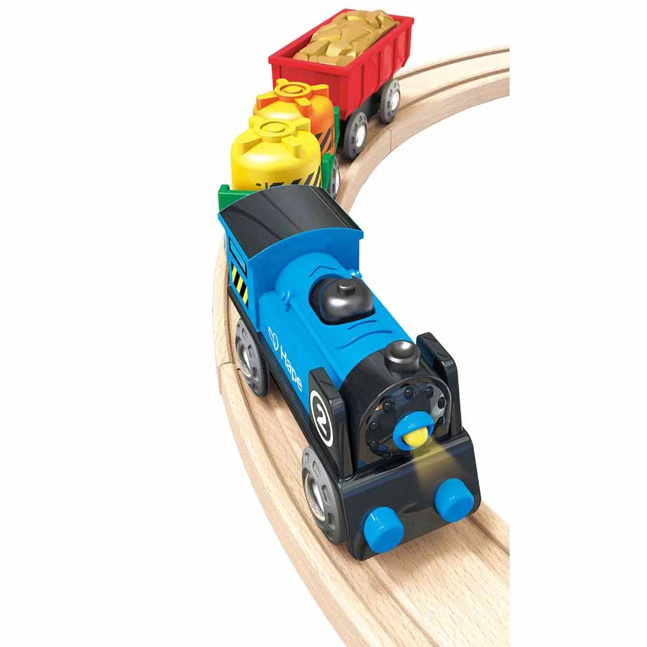 Hape® BATTERY POWERED ROLLING-STOCK SET