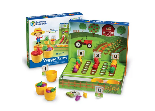 VEGGIE FARM SORTING SET – LEARNING RESOURCES