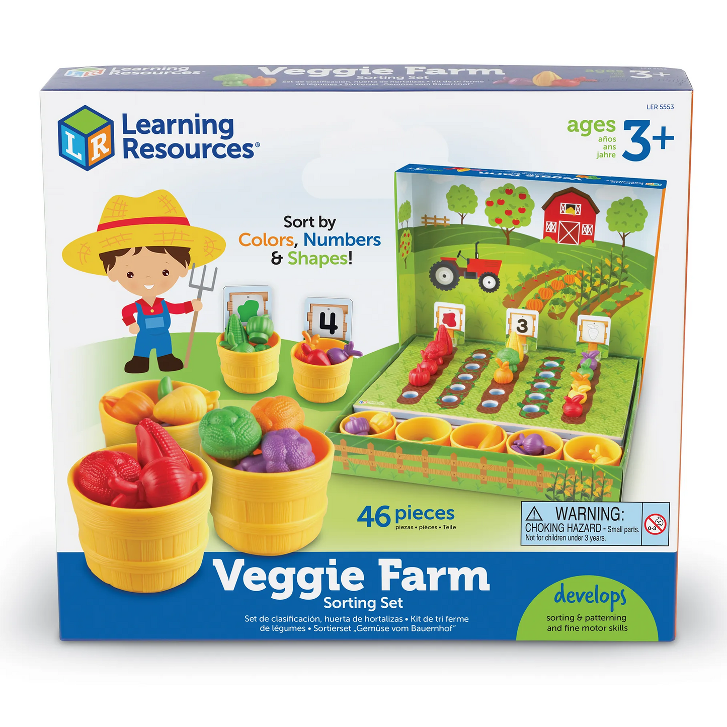 VEGGIE FARM SORTING SET – LEARNING RESOURCES