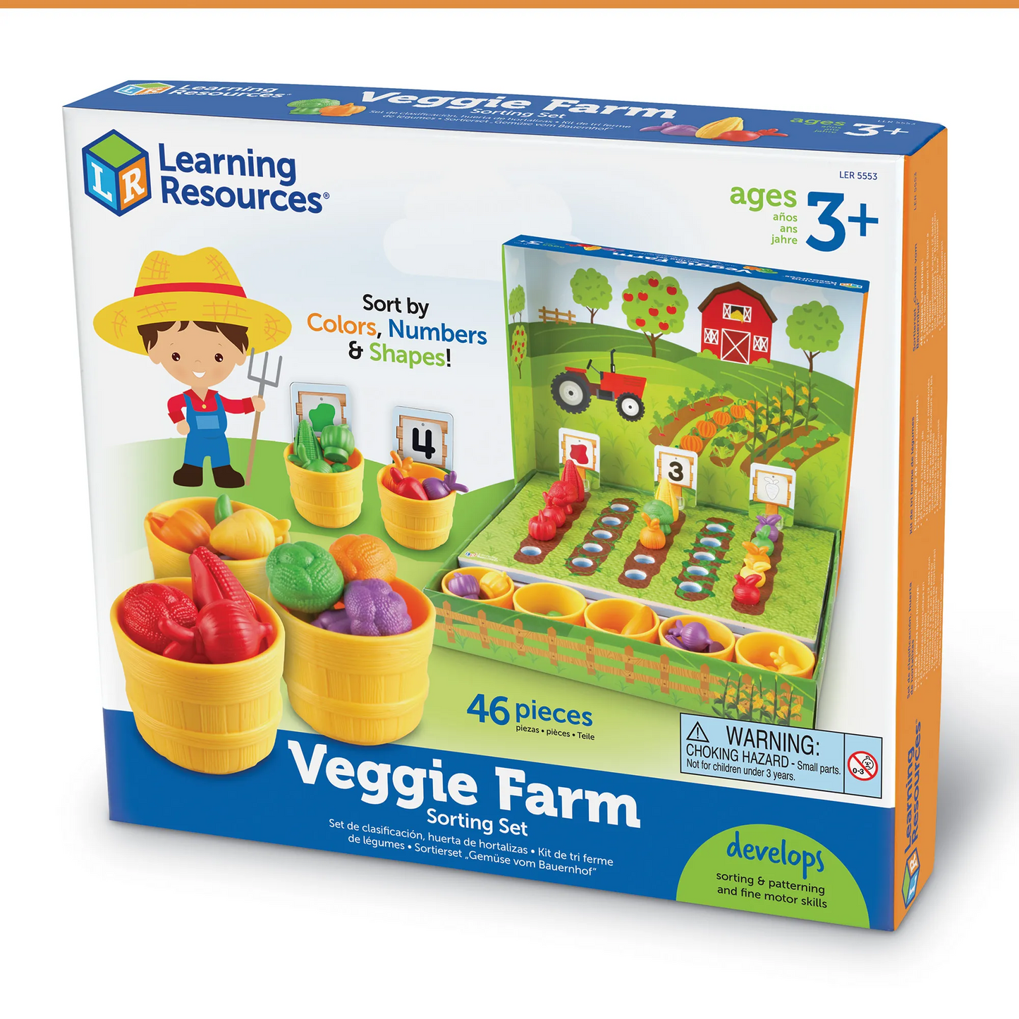 VEGGIE FARM SORTING SET – LEARNING RESOURCES