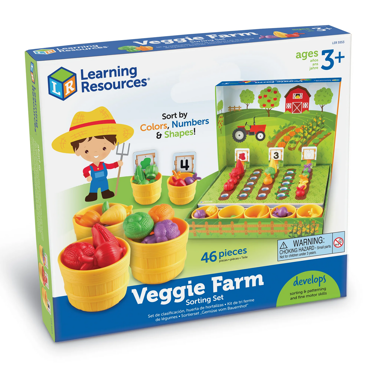 VEGGIE FARM SORTING SET – LEARNING RESOURCES