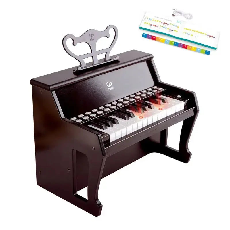 Hape® LEARN WITH LIGHTS PIANO – BLACK