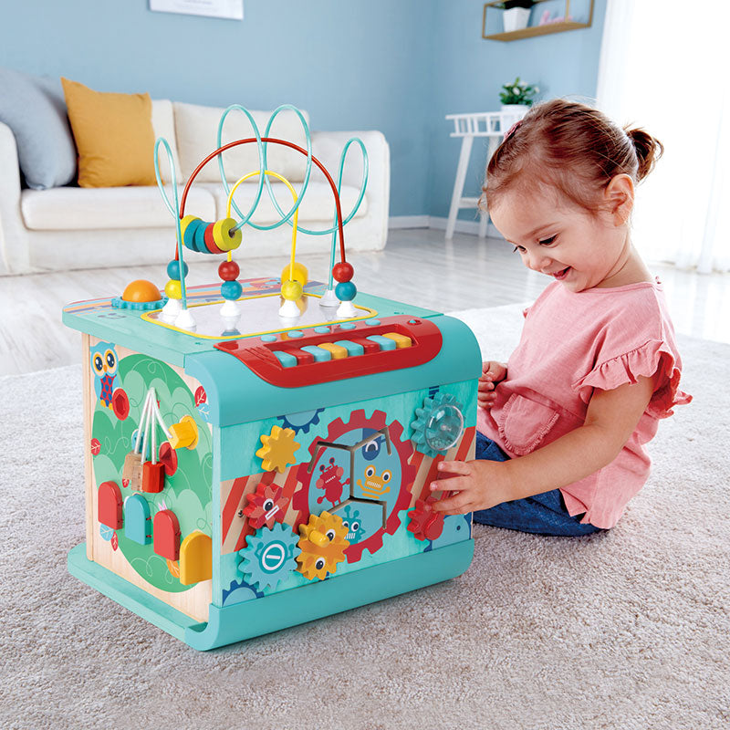 Hape® EXPLORE & LEARN MAGIC ACTIVTY CUBE