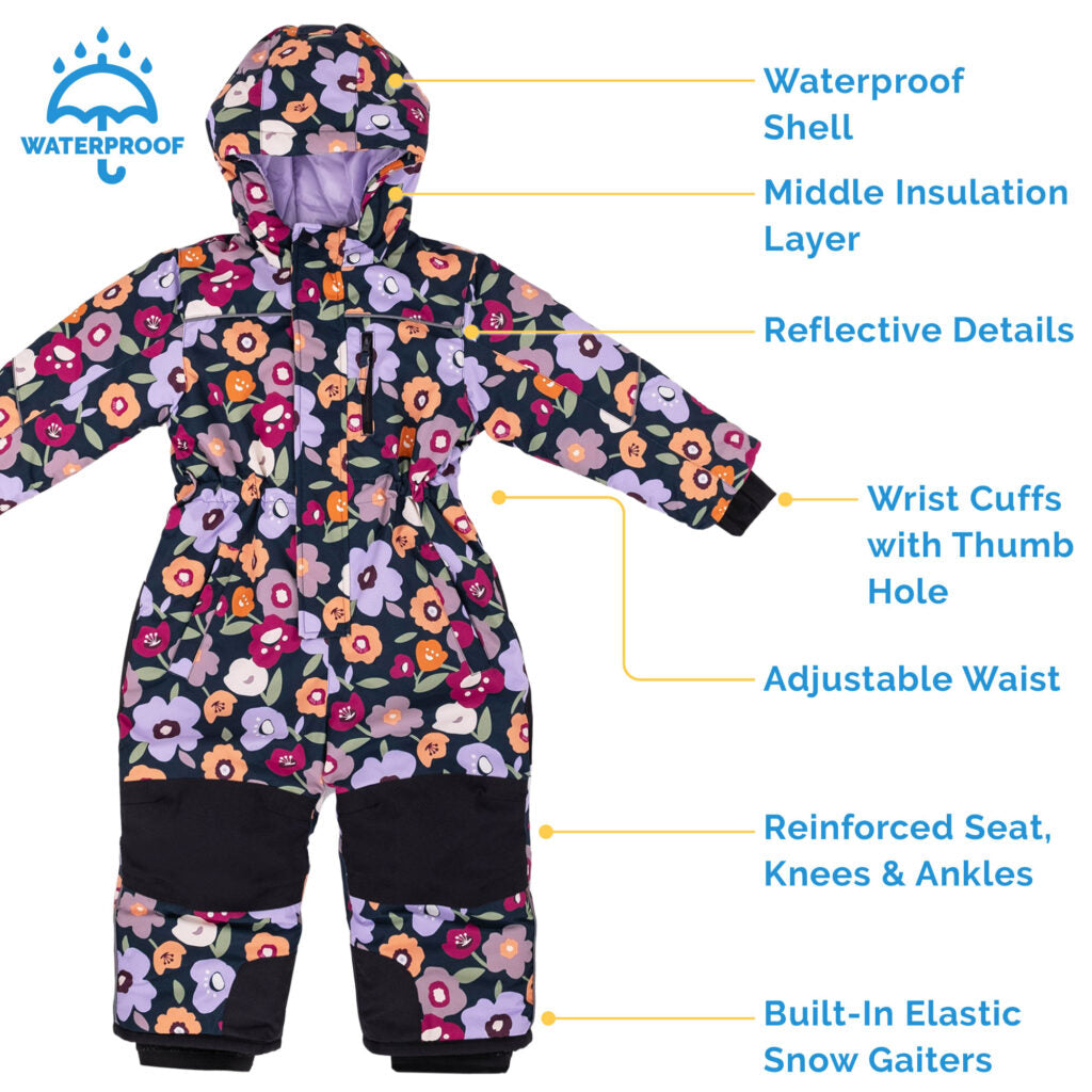 Jan and Jul  | Kids Waterproof Snowsuit