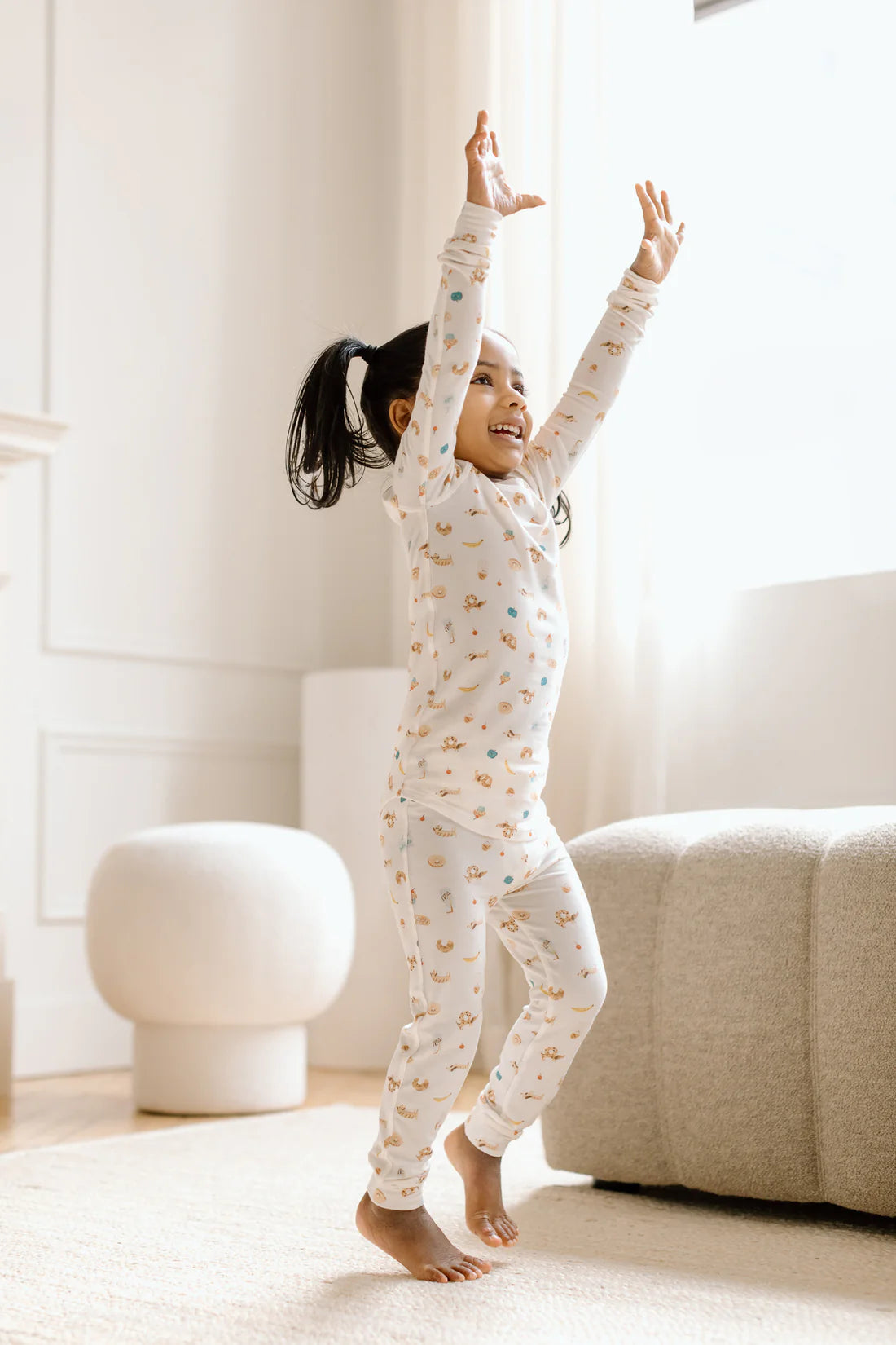 LOULOU LOLLIPOP 2-pc Pajama Set - French Breakfast