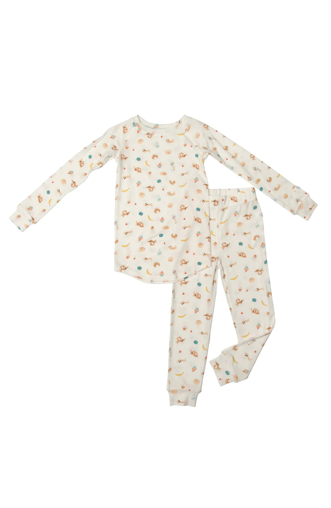 LOULOU LOLLIPOP 2-pc Pajama Set - French Breakfast