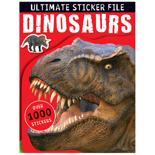 MAKE BELIEVE IDEAS - Ultimate Sticker File Dinosaurs - PB