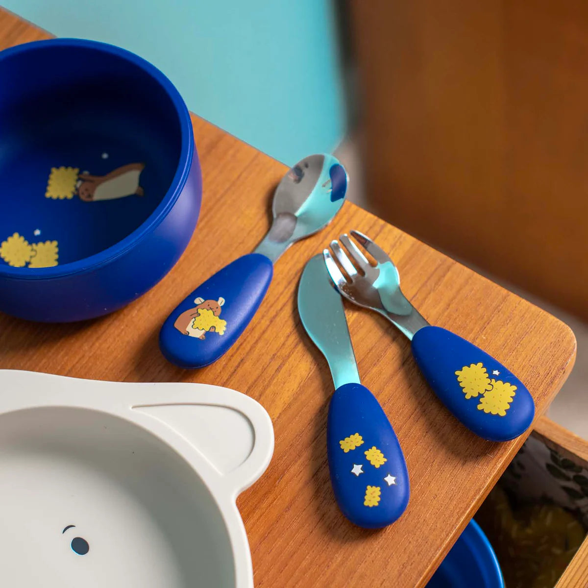 Moulin Roty Puce & Pilou - Set of Cutlery