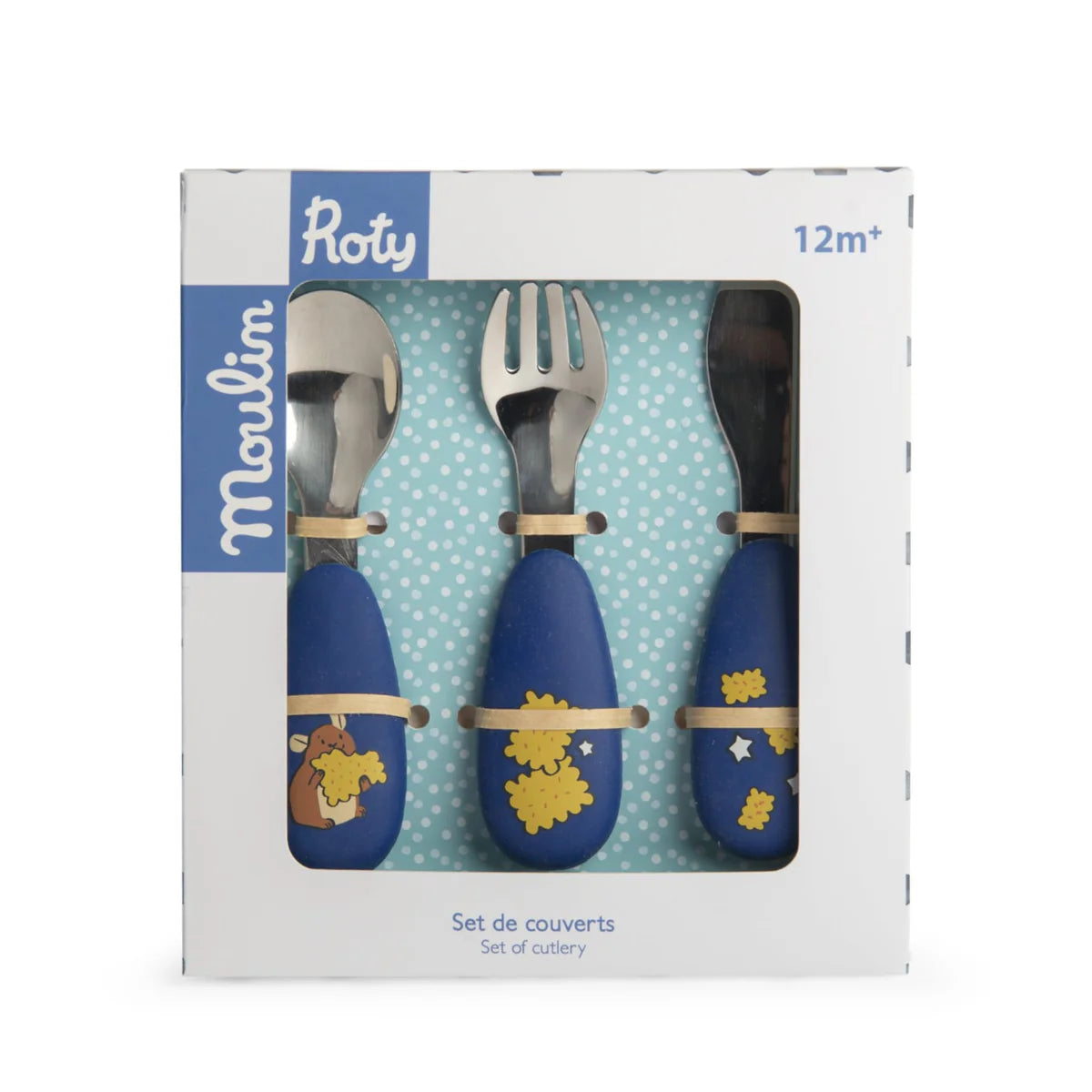 Moulin Roty Puce & Pilou - Set of Cutlery