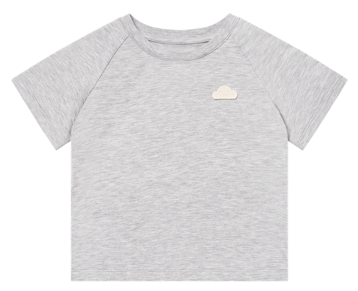 Petite Revery Short Sleeve Tee - Fog Grey