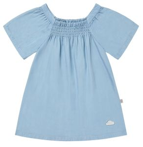 Petite Revery Dress - Chambray Denim
