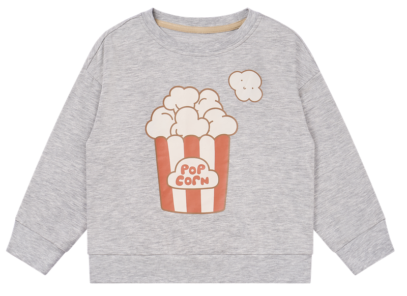 Petite Revery Long Sleeve Sweatshirt - Fog Grey