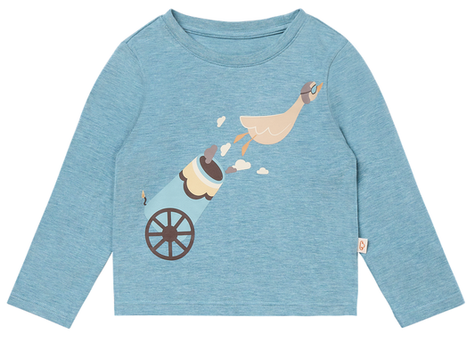 Petite Revery Long Sleeve Tee - Meadow Green