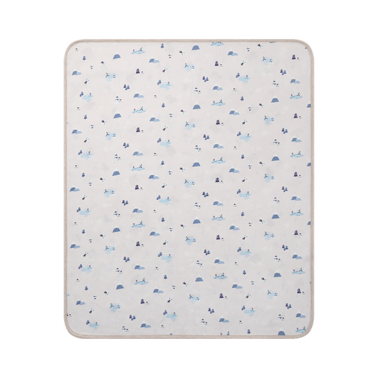 Nest Designs Waterproof Change Pad (Cotton, Large) - Snow Buddies