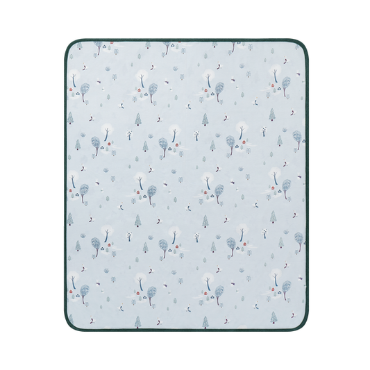 Nest Designs Waterproof Change Pad (Cotton, Large) - Winter Fun