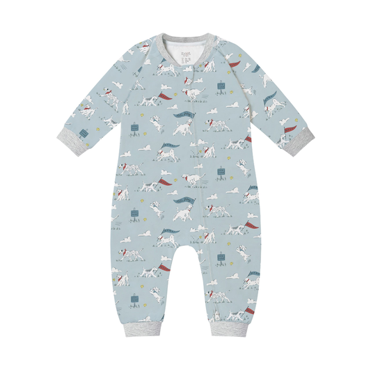 Nest Design Long Sleeve Footless Sleeper (Organic Cotton) - Puppy Park