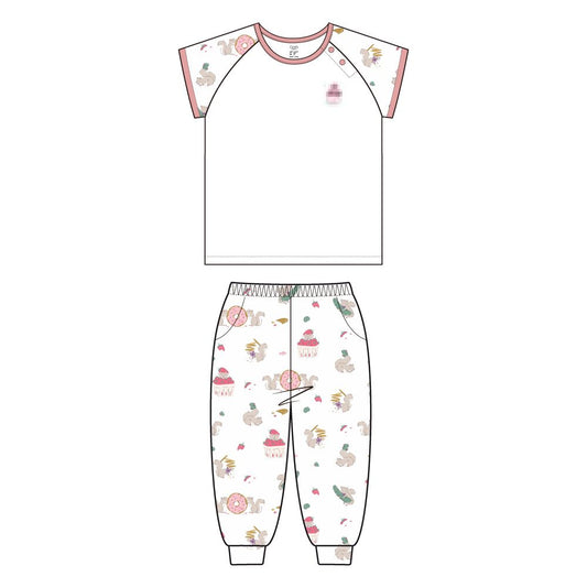 Nest DesignShort Sleeve Play Set (Avocado Bamboo) - Very Squirrelly