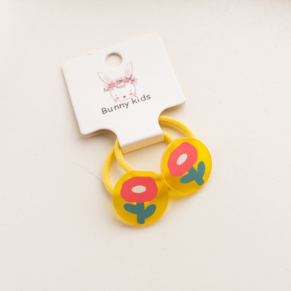 BUNNY® 2-pack Flower and Fruit hair tie