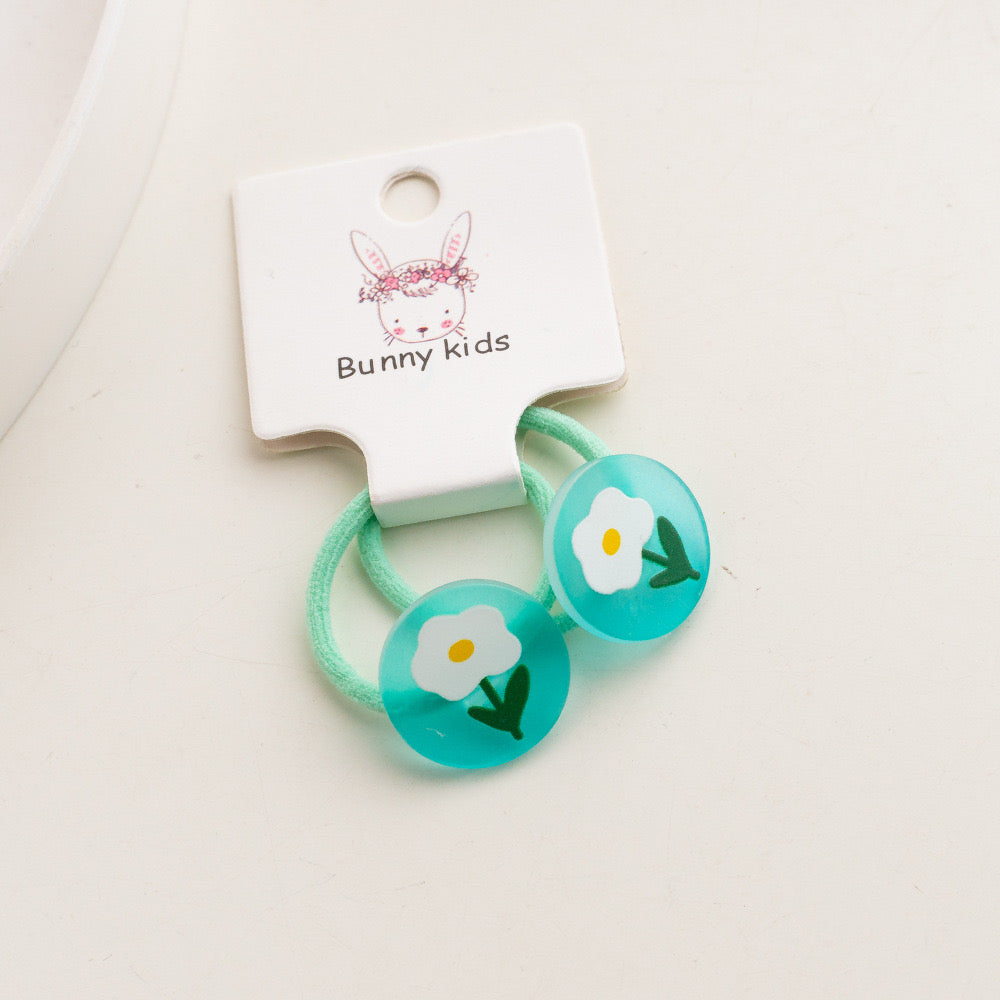 BUNNY® 2-pack Flower and Fruit hair tie