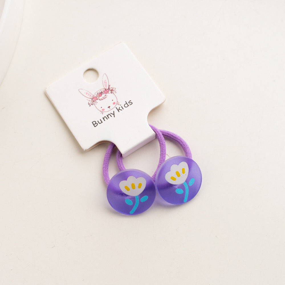 BUNNY® 2-pack Flower and Fruit hair tie