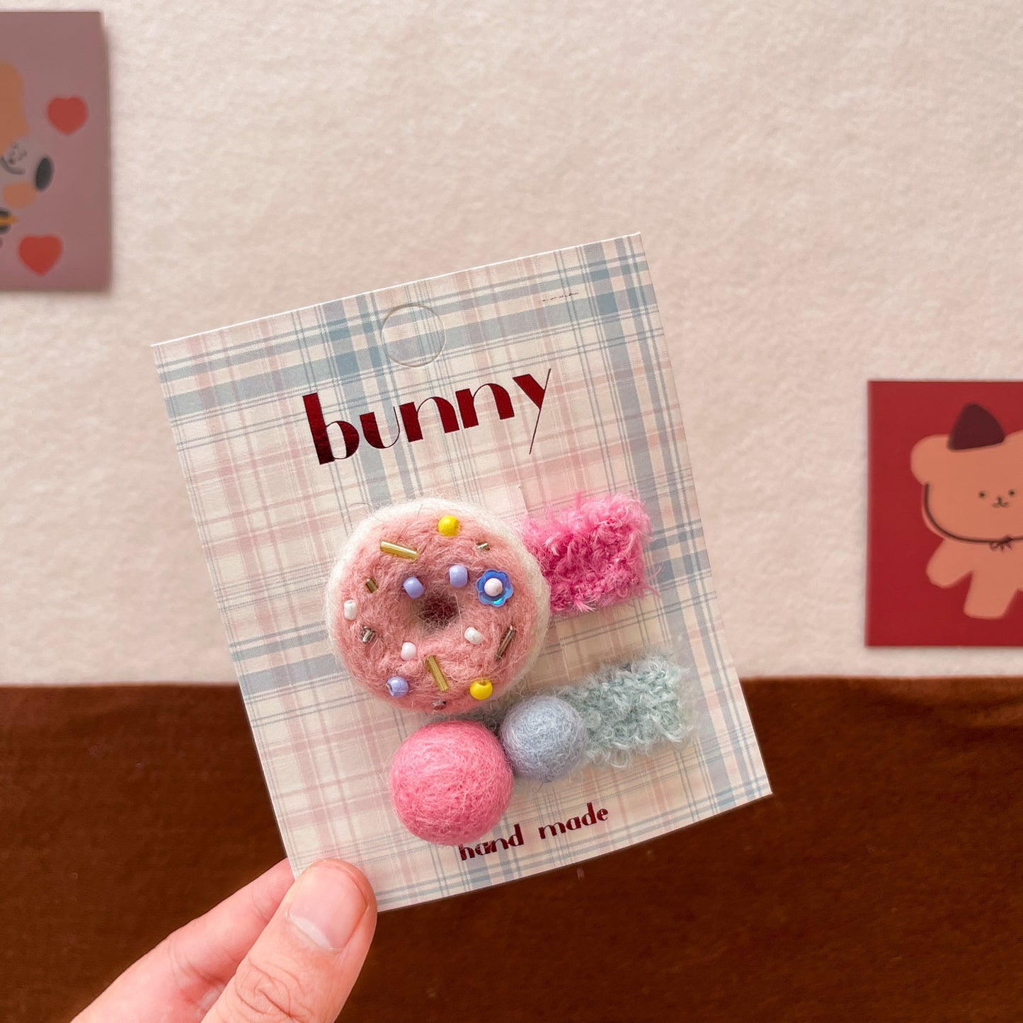 BUNNY® 2-pack Donut hair clip