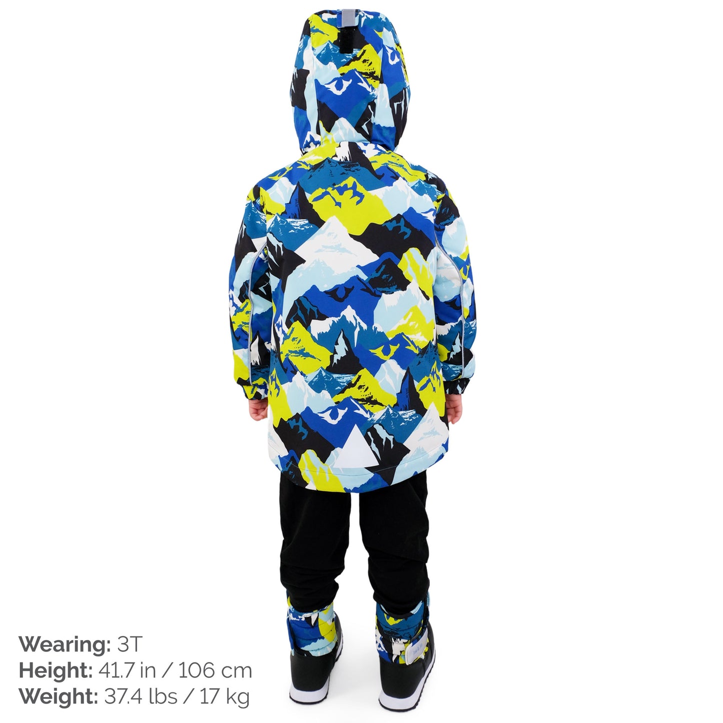 Jan and Jul Neon Peaks | Kids Ski Jacket