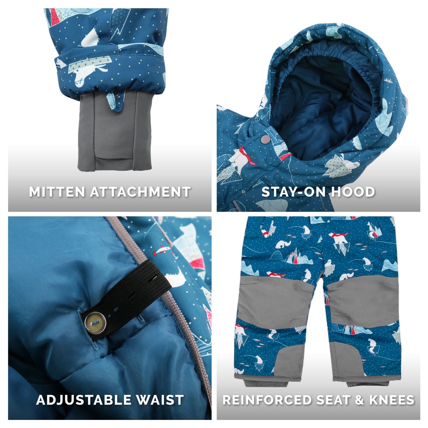 Jan and Jul  | Kids Waterproof Snowsuit