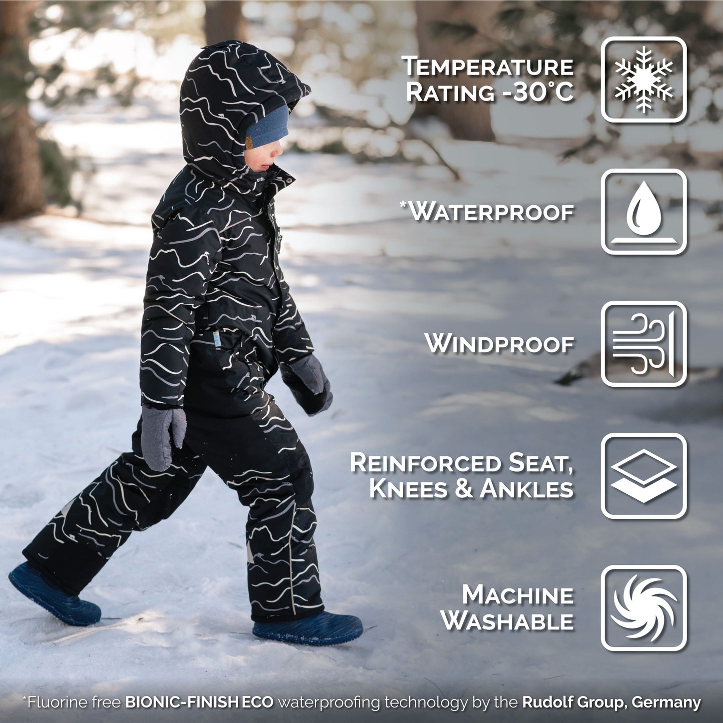 Jan and Jul  | Kids Waterproof Snowsuit