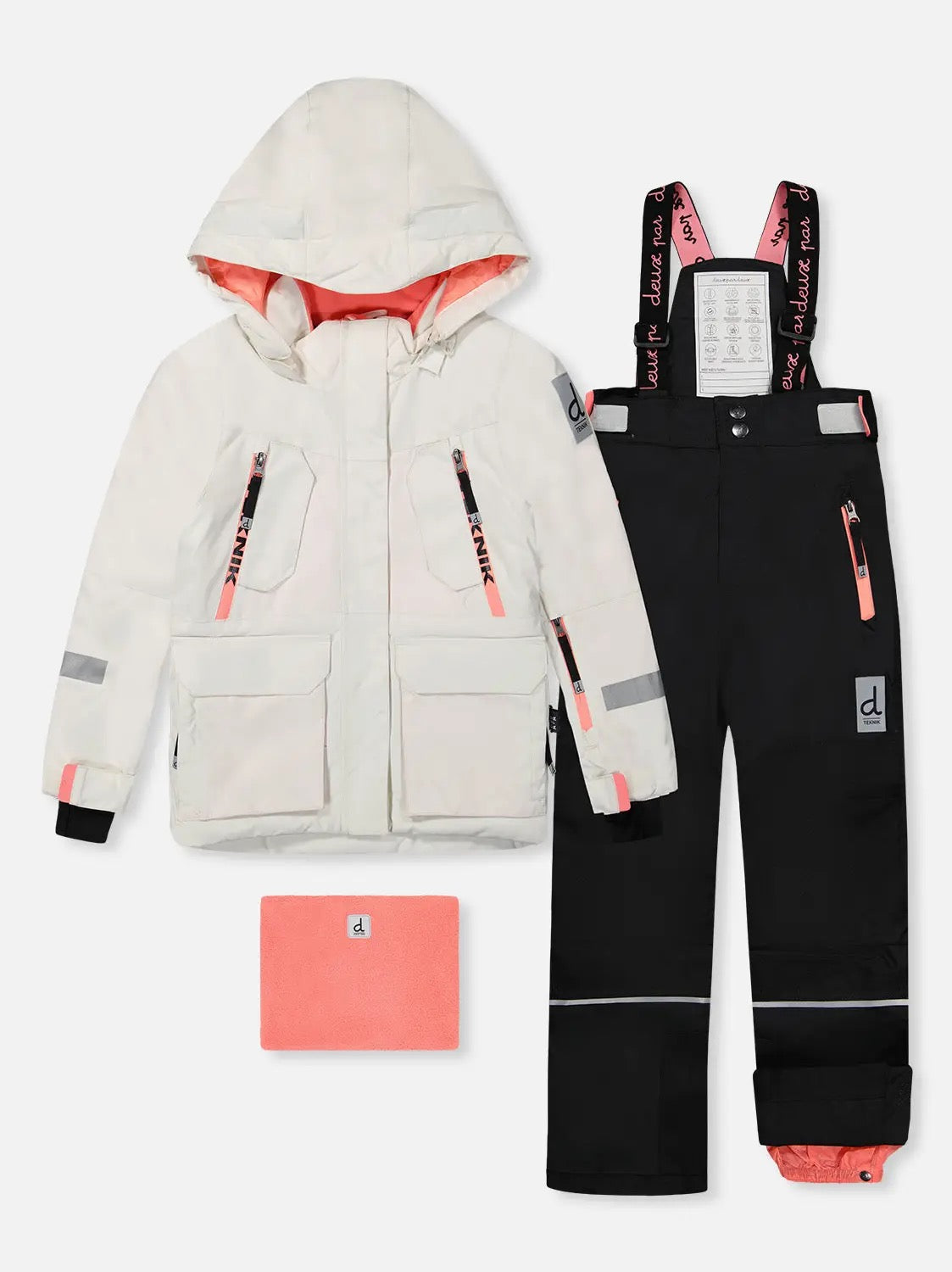 DEUX PAR DEUX Two Piece Teknik Snowsuit