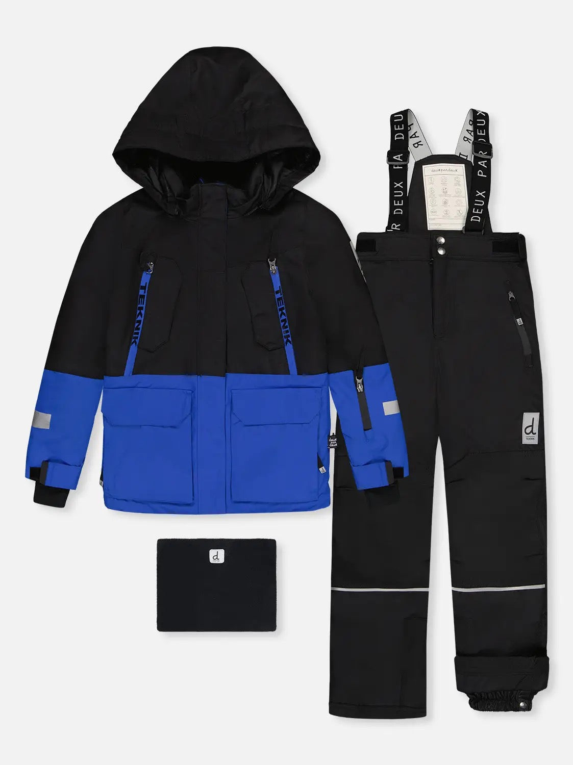 DEUX PAR DEUX Two Piece Teknik Snowsuit